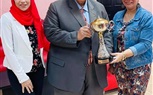 أبطال الأكاديمية الحديثة يحصلون على كأس بطولة الجمهورية فى الكرة الطائرة