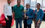 أبطال الأكاديمية الحديثة يحصلون على كأس بطولة الجمهورية فى الكرة الطائرة