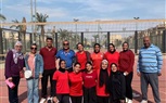 جانب من مشاركة الأكاديمية الحديثة فى بطولة الصداقة للمعاهد والجامعات الخاصة 