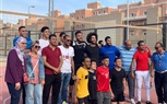 جانب من مشاركة الأكاديمية الحديثة فى بطولة الصداقة للمعاهد والجامعات الخاصة 