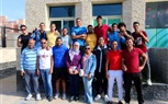 جانب من مشاركة الأكاديمية الحديثة فى بطولة الصداقة للمعاهد والجامعات الخاصة 