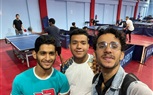 مشاركة الأكاديمية الحديثة فى بطولة الجمهورية لتنس الطاولة