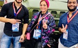 جانب من زيارة طلاب الأكاديمية الحديثة لمعرض مصر الدولي للصناعات العسكرية<<إيدكس>>